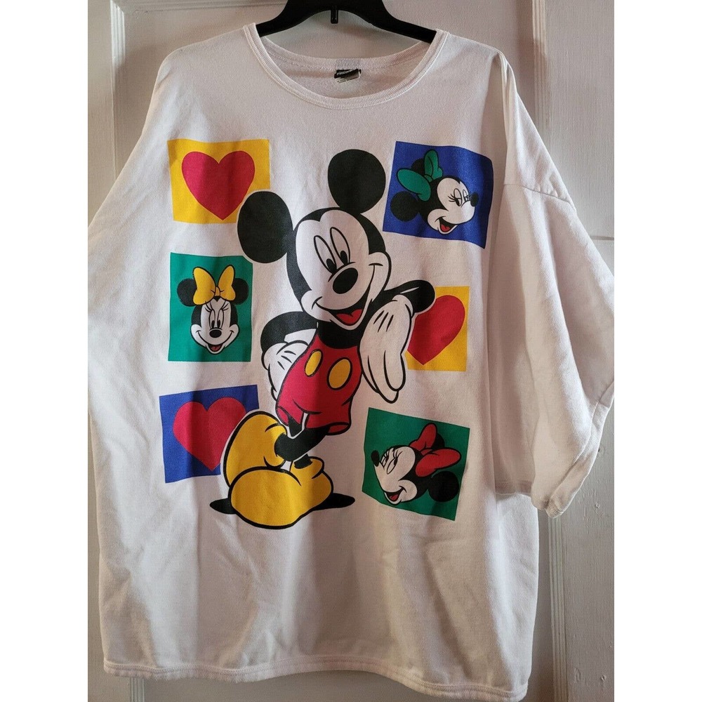 Vintage Mickey Unlimited By Land'N Sea Disney New York 3x Mickey Sweatshirt